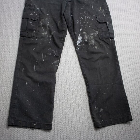 Paint splattered Dickies Regular Straight Flex Casual Pants - Picture 4 of 11